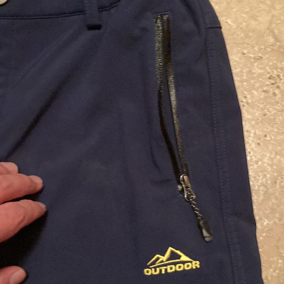 Magcomsen Womens Fleece Lined Waterproof Insulated Ski Hiking Pants Navy New - Picture 4 of 8